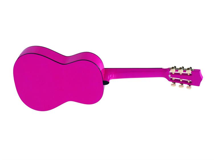 DIMAVERY AC-303 Classic Guitar 1/2, pink